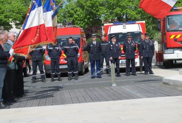 pompiers recueillement